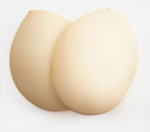 Плечевые накладки реглан HKM, 120x130х9 мм, бежевые, 1 пара, арт. 10064SB