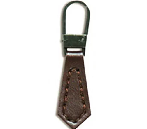 Универсальный язычок для застежки молнии, цвет 04 (темно-коричневый)