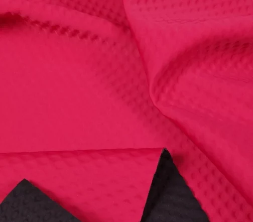 Неопрен фактурный, цвет малиновый, 01023-2