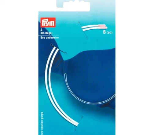991804 Косточки для бюстгальтера, размер В (90) белый цв. Prym