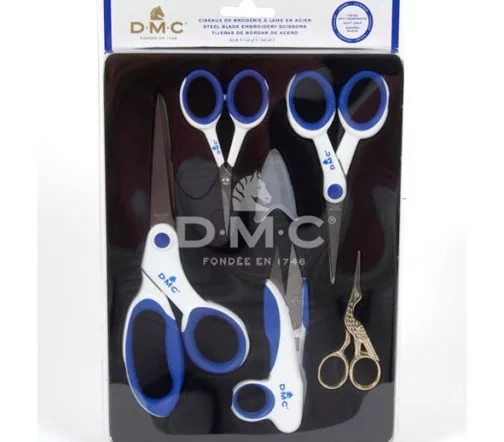 Набор DMC из 5 ножниц для рукоделия и шитья