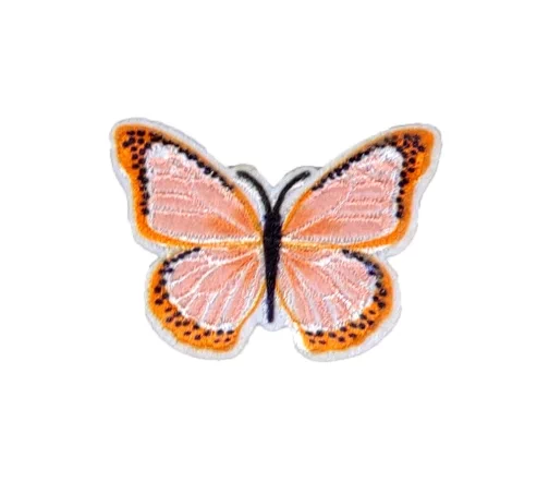 Термоаппликация Marbet "Бабочка", 2,9 х 3,9 см, цвет оранжевый, 565747.044