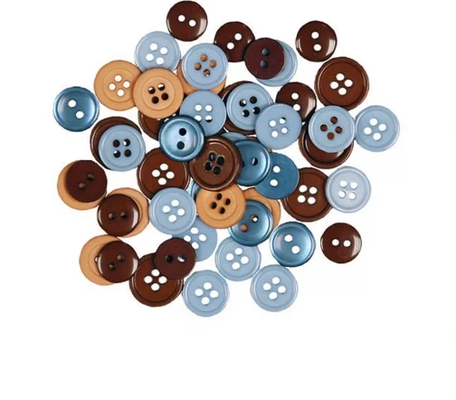 Пуговицы, Favorite Findings "Модерн" 12-15 мм, 130 шт