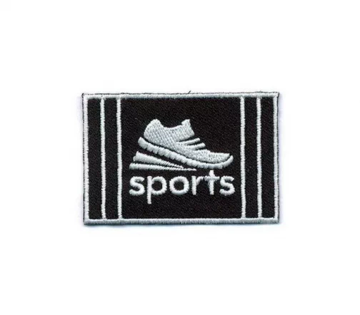 Термоаппликация Marbet "Sports", 6 х 4 см, цвет черный, 569498.A