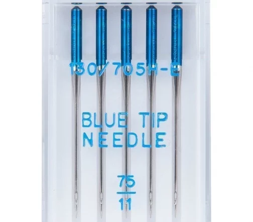 Иглы для тонких тк., вышивки blue tip, № 75 (5шт), ORGAN, 162250