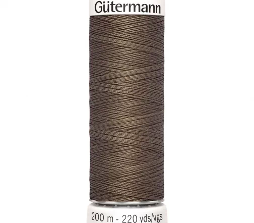 Нить Sew All для всех материалов, 200м, 100% п/э, цвет 209 серо-бежевый, Gutermann 748277