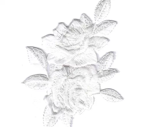 Термоаппликация Marbet "Розы малые белые", 8 х 10,5 см, 569990.D
