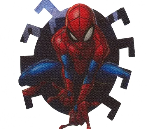 Термоаппликация "Человек-паук", 7,4 x 6,2 см, арт. 36550