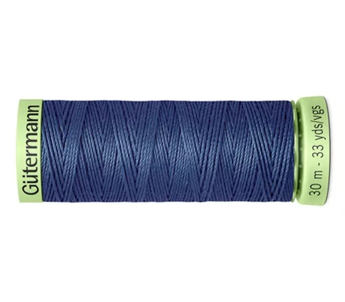 Нить Top Stitch для отстрочки, 30м, 100% п/э, цвет 068 серо-синий, Gutermann 744506