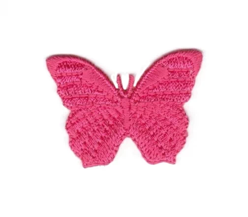 Термоаппликация Marbet "Бабочка мелкая", 2,8 х 3,7 см, ярко-розовая, 567523.R