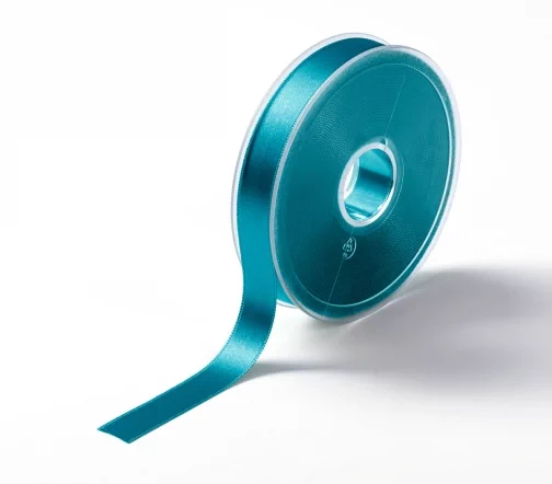 9825 Атласная лента 15мм (50 темно-бирюзовый) Prym