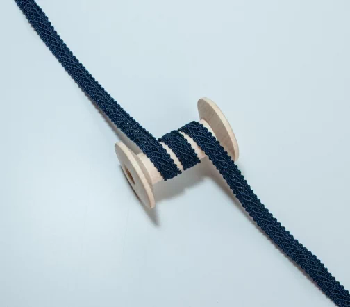 Тесьма PEGA интерьерная, 10 мм, цвет синий