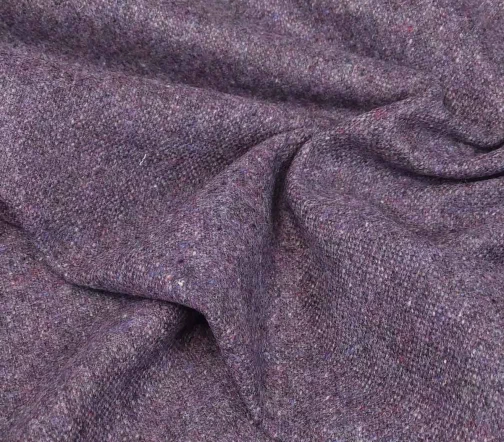 Твид костюмный, цвет сиреневый меланж, 12612-211