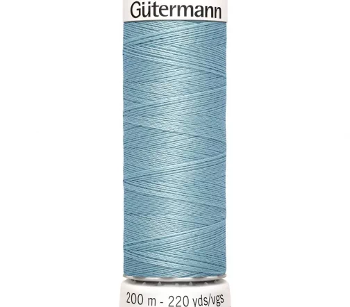 Нить Sew All для всех материалов, 200м, 100% п/э, цвет 071 св.зеленый мох, Gutermann 748277