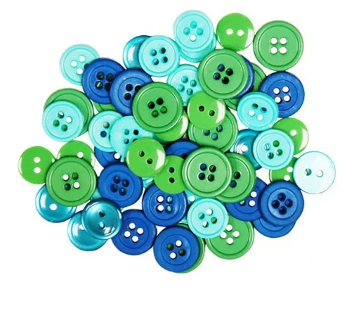 Пуговицы, Favorite Findings "Океан" 12-15 мм, 130 шт