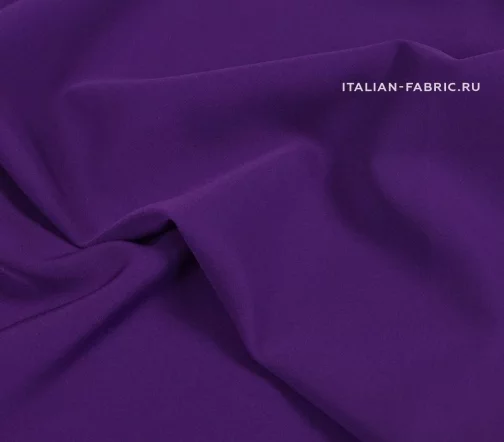 Креп триацетат костюмно-плательный, цвет фиолетовый, TR11-15