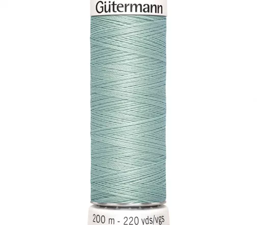 Нить Sew All для всех материалов, 200м, 100% п/э, цвет 297 бело-мятный, Gutermann 748277