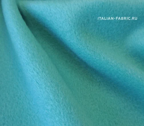 Кашемир пальтовый с ангорой Loro Piana, цвет бирюзовый жемчуг, 00763-1