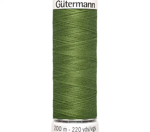 Нить Sew All для всех материалов, 200м, 100% п/э, цвет 283 умеренный папортник, Gutermann 748277