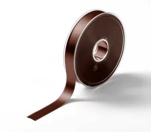 9825 Атласная лента 15мм (23 коричневый) Prym