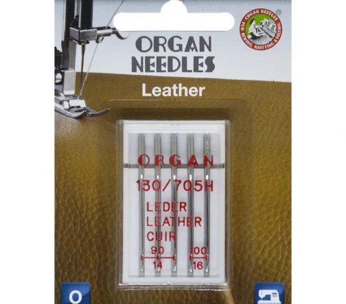 Иглы для кожи № 90-100 (5шт), блистер, ORGAN, 502500