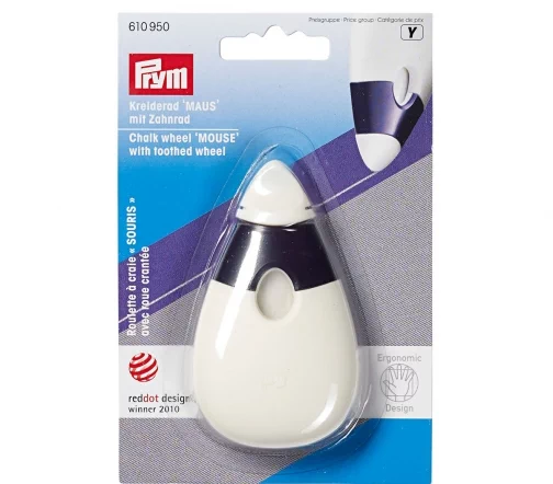 610950 Меловое колесико 'Мышка', с мягкой ручкой, 'Эргономика' Prym