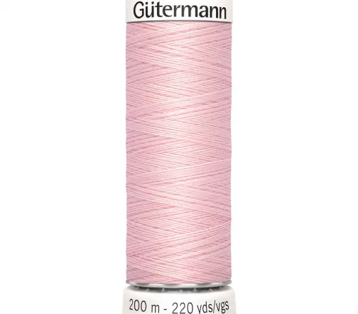 Нить Sew All для всех материалов, 200м, 100% п/э, цвет 659 св.персиково-розовый, Gutermann 748277