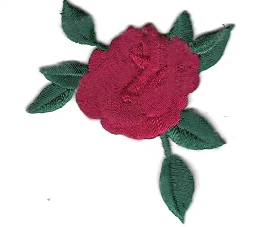 Термоаппликация "Роза", 6 x 7 см, 569717