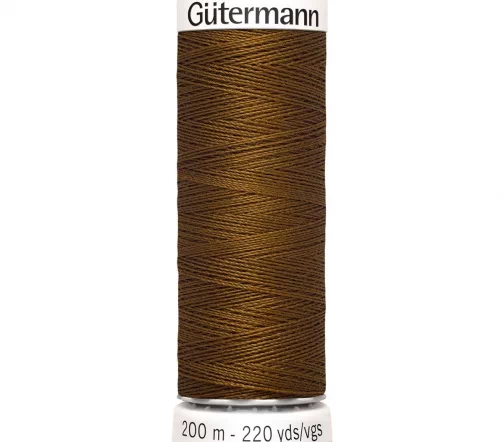 Нить Sew All для всех материалов, 200м, 100% п/э, цвет 019 грецкий орех, Gutermann 748277