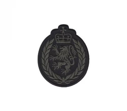 Термоаппликация Marbet "Герб со львом", 7,5 х 9,0 см, черный, арт. 565280.004