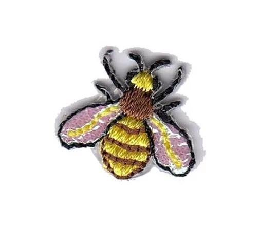 Термоаппликации "Пчелка маленькая", 1,7 х 1,8 см, арт. 569933.В