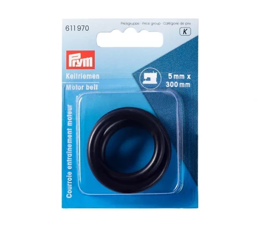 611970 Ремень для бытовых шв.машин 5*100мм, Prym