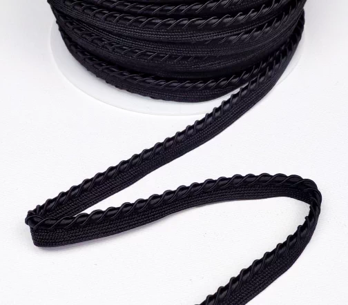 Кант декоративный PEGA, цвет черный, 10 мм