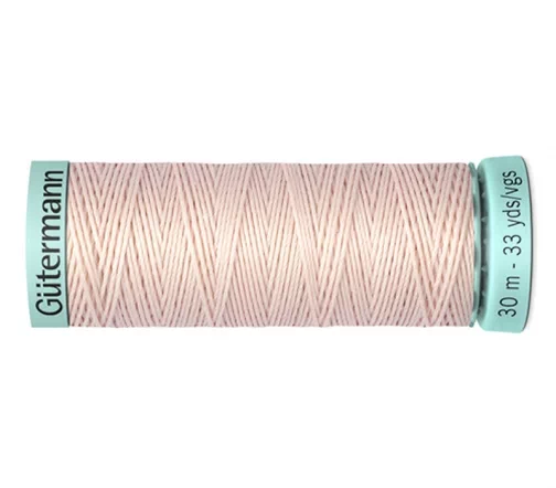 Нить Silk R 753 для фасонных швов, 30м, 100% шелк, цвет 658 розовая карамель, Gutermann 723878