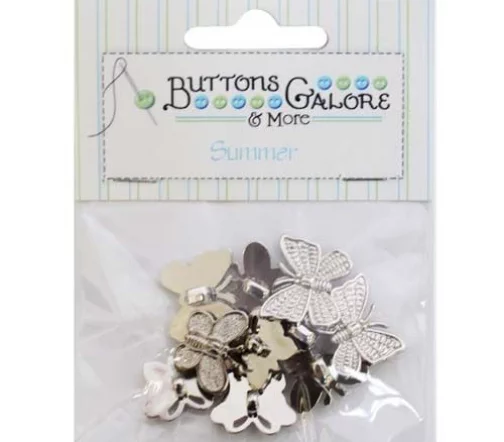 Декоративные пуговицы Buttons Galore "Сверкающие бабочки", 4251