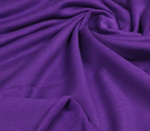 Футер трехнитка с начесом, цвет фиолетовый, 1122413