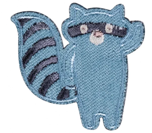 Термонаклейка HKM "Енот синий", 5,1 х 5,3 см, 42691