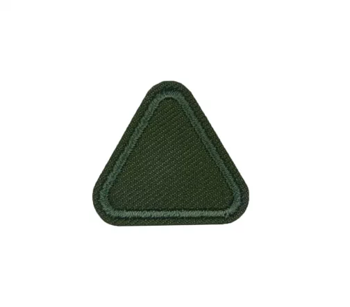 Термоаппликация Marbet "Треугольник малый", 3 х 2,7 см, цвет т.зеленый, 565508.019