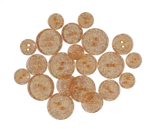Пуговицы, "Glitter Buttons", 20 шт, арт. 550001448
