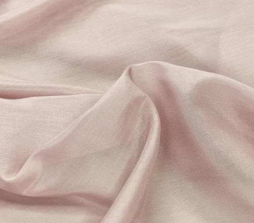 Батист шелковый, цвет розово-бежевый, BCS11-36