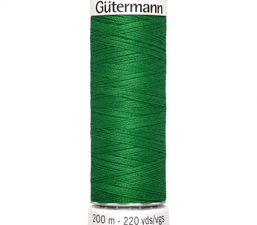 Нить Sew All для всех материалов, 200м, 100% п/э, цвет 396 ярко-зеленый, Gutermann 748277