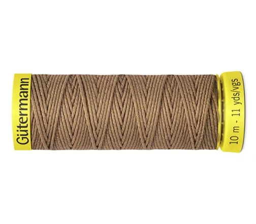 Нить Elastic эластичная для сборок и рюшей 10м, цвет 1028, Gutermann 744557