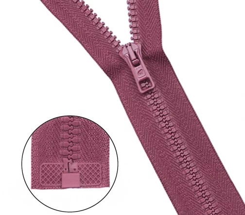 Молния ARTA "трактор" разъем. (1 зам.,Т6) -50см (2076) (025 старая роза), 193-50-025