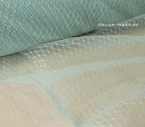 Сетка "Ромбик", цвет мятный, 01118-2