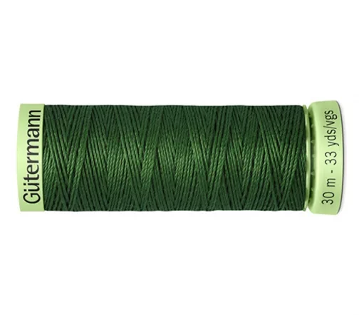 Нить Top Stitch для отстрочки, 30м, 100% п/э, цвет 639 травяной, Gutermann 744506