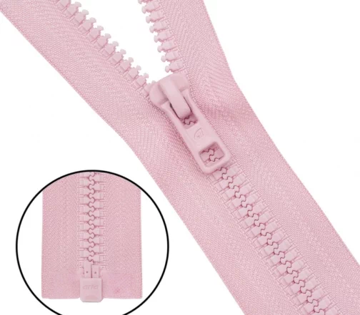 Молния ARTA "трактор" разъем. (1 зам.,Т6) -60см (2076) (A811 светло-розовый), 193-60-A811