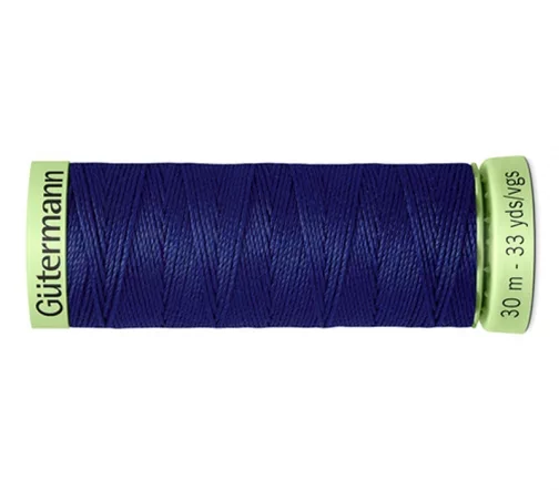 Нить Top Stitch для отстрочки, 30м, 100% п/э, цвет 309 чернильный, Gutermann 744506