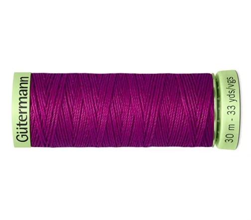 Нить Top Stitch для отстрочки, 30м, 100% п/э, цвет 247 фуксия, Gutermann 744506