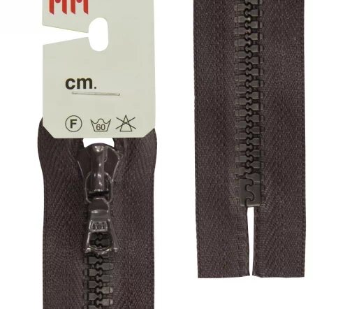 Молния Riri трактор неразъёмная, 1 замок, 6мм, 20см, цвет 2226, темно-коричневый