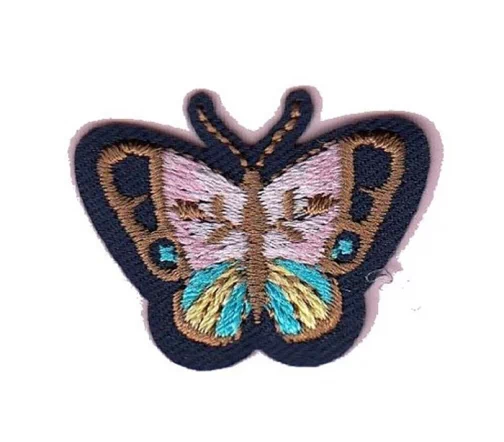 Термоаппликация "Бабочка маленькая", 2,3 х 3 см, арт. 569942.В